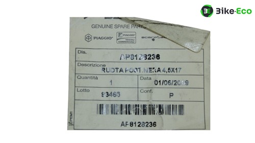 Cerchio posteriore aprilia - cerchio,