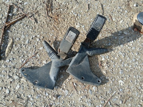 Poggia piedi passeggero - poggia,